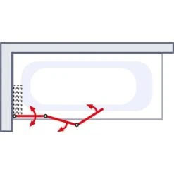 Schulte Badewannenaufsatz Komfort 3-tlg. Kunstglas Alpinweiß 140 Cm X 126,8 Cm 5 Schulte Badewannenaufsatz Komfort 3-tlg. Kunstglas Alpinweiß 140 Cm X 126,8 Cm -Schulte 02003 2053 4060991004780 3