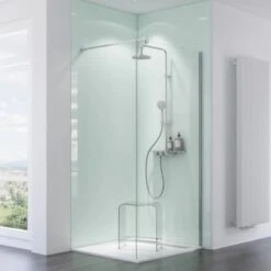 Schulte ExpressPlus DecoDesign Duschrückwand 100 X 255 Cm Hochglanz Light-Grün