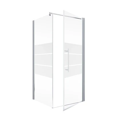 Schulte ExpressPlus Drehtür Seitenwand Mit Duschwanne AlexaStyle2.0 80 X 80 2 Schulte ExpressPlus Drehtür Seitenwand Mit Duschwanne AlexaStyle2.0 80 X 80 – Bild 2