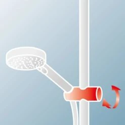 Schulte ExpressPlus Duschsystem White Style Version"Classic" Mit Thermostat -Schulte 060991064548 2053 064548 7