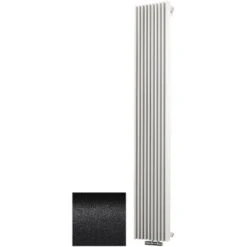 Schulte Design-Heizkörper London Mit Mittenanschluss 1.111 W Pearl-Schwarz