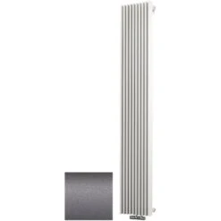 Schulte Design-Heizkörper London Mit Mittenanschluss 1.111 W Reflex-Grau