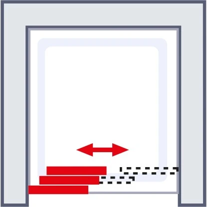 Schulte Kristall Trend Gleittür 3-teilig 80 Cm Kunstglas Softline Hell 4 Schulte Kristall Trend Gleittür 3-teilig 80 Cm Kunstglas Softline Hell – Bild 4