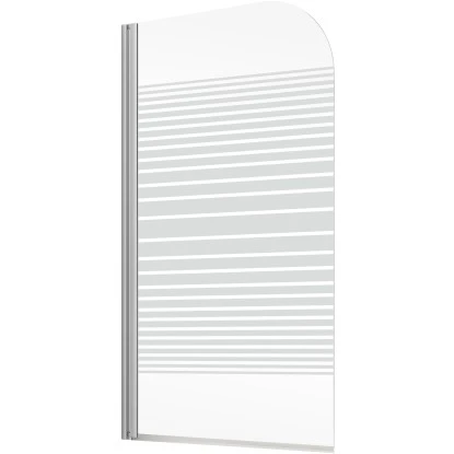 Schulte Badewannenaufsatz 1-teilig 80 Cm X 140 Cm Echtglas Streifen Alunatur 2 Schulte Badewannenaufsatz 1-teilig 80 Cm X 140 Cm Echtglas Streifen Alunatur – Bild 2