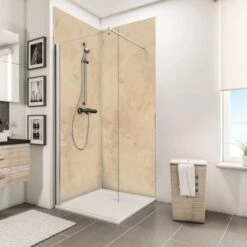 Schulte DecoDesign Duschrückwand Dekor Kalkstein-Hell 255 X 150 Cm -Schulte 32020 2053 4060991009273 7