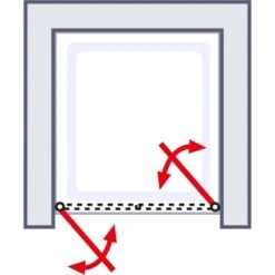 Schulte Pendeltür Sunny In Nische 180 X 80 Cm Alu Natur 9 Schulte Pendeltür Sunny In Nische 180 X 80 Cm Alu Natur -Schulte 32020 2053 4060991013126 6