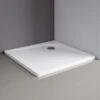 Schulte ExpressPlus Duschwanne Quadrat Extraflach Alpinweiß 90 X 90 Cm