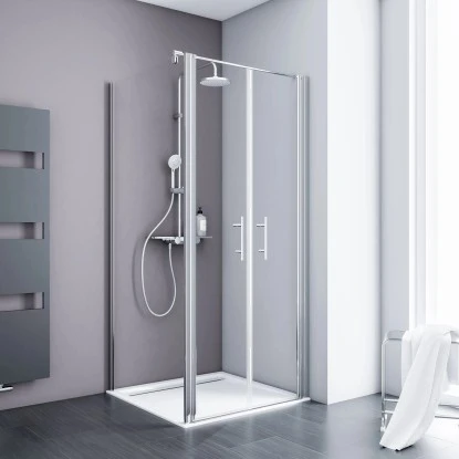 Schulte ExpressPlus Pendeltür AlexaStyle2.0 Alunatur 90x90x192cm 1 Schulte ExpressPlus Pendeltür AlexaStyle2.0 Alunatur 90x90x192cm