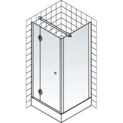 Schulte ExpressPlus Drehtür MasterClasslinks Chromoptik 90x200cm 8 Schulte ExpressPlus Drehtür MasterClasslinks Chromoptik 90x200cm -Schulte 32020 2053 4060991038310 5