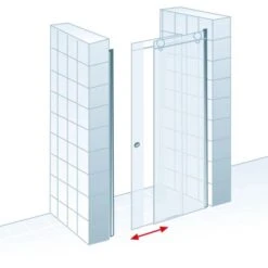 Schulte ExpressPlus Gleittür In Nische MasterClass Rechts Chromoptik 120x200cm 6 Schulte ExpressPlus Gleittür In Nische MasterClass Rechts Chromoptik 120x200cm -Schulte 32020 2053 4060991038433 5