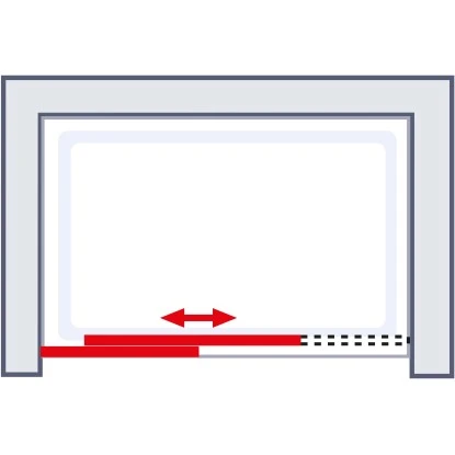 Schulte ExpressPlus Gleittür In Nische MasterClass Links Chromoptik 120x200cm 4 Schulte ExpressPlus Gleittür In Nische MasterClass Links Chromoptik 120x200cm – Bild 4
