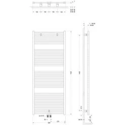 Schulte Design-Heizkörper Turbo III Mit Mittenanschluss 886 W Alpinweiß 5 Schulte Design-Heizkörper Turbo III Mit Mittenanschluss 886 W Alpinweiß -Schulte 32020 2053 4060991041303 6
