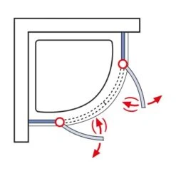 Schulte Runddusche Youngline Chromoptik Depoli Light 192 Cm X 90 Cm X 90 Cm. Rad 13 Schulte Runddusche Youngline Chromoptik Depoli Light 192 Cm X 90 Cm X 90 Cm. Rad -Schulte 4037563122555 6