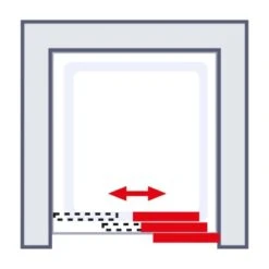 Schulte Sunny Gleittür In Nische 80 X 175 Cm Weiß 7 Schulte Sunny Gleittür In Nische 80 X 175 Cm Weiß -Schulte 4060991002069 6