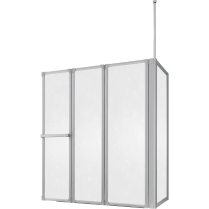 Schulte Badewannenaufsatz 4-teilig Mit Seitenwand Kunstglas 2 Schulte Badewannenaufsatz 4-teilig Mit Seitenwand Kunstglas – Bild 2