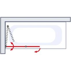 Schulte Badewannenaufsatz Einfaltbar Alpinweiß 140 X 115 Cm -Schulte 4060991005787 2053 6