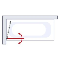 Schulte Komfort Badewannenfaltwand 1-tlg. Mit Handtuchhalter 70 X 140 Cm Weiß 7 Schulte Komfort Badewannenfaltwand 1-tlg. Mit Handtuchhalter 70 X 140 Cm Weiß -Schulte 4060991006098 6