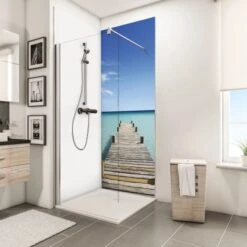 Schulte DecoDesign Duschrückwand Foto Steg Malediven 210 X 90 Cm 5 Schulte DecoDesign Duschrückwand Foto Steg Malediven 210 X 90 Cm -Schulte 4060991007750 2053 7