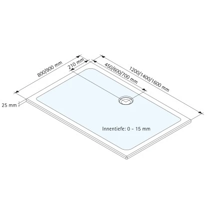 Schulte Duschwanne Rechteck Alpinweiß Inkl. Füße & Ablauf 90 X 160 Cm 2 Schulte Duschwanne Rechteck Alpinweiß Inkl. Füße & Ablauf 90 X 160 Cm – Bild 2