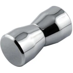 Schulte Knopfgriff Kunststoff Chrom Für Alexa Style Und Sunny