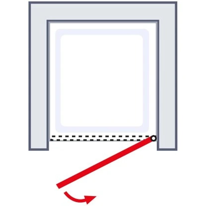 Schulte Drehtür In Nische Alexa Style 2.0 Dekor Liane 80 Cm X 192 Cm 7 Schulte Drehtür In Nische Alexa Style 2.0 Dekor Liane 80 Cm X 192 Cm – Bild 7