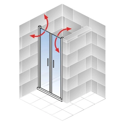 Schulte Alexa Style 2.0 Pendeltür In Nische 80 X 192 Cm 4 Schulte Alexa Style 2.0 Pendeltür In Nische 80 X 192 Cm – Bild 4