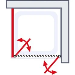 Schulte Pendeltür Alexa Style 2.0 Alu-Natur Glas Klar Hell 90x90x92 Cm 11 Schulte Pendeltür Alexa Style 2.0 Alu-Natur Glas Klar Hell 90x90x92 Cm -Schulte 4060991018725 2053 6