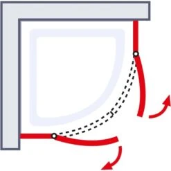 Schulte Runddusche Alexa Style 2.0 Echtglas 4-tlg. Alu-Natur 90 Cm X 90 Cm 7 Schulte Runddusche Alexa Style 2.0 Echtglas 4-tlg. Alu-Natur 90 Cm X 90 Cm -Schulte 4060991019685 2053 6