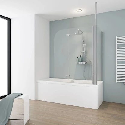 Schulte Badewannenaufsatz 2-tlg. Alu Natur Klar 140x116,4 Cm 1 Schulte Badewannenaufsatz 2-tlg. Alu Natur Klar 140x116,4 Cm