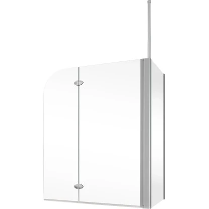 Schulte Badewannenaufsatz 2-tlg. Alu Natur Klar 140x116,4 Cm 2 Schulte Badewannenaufsatz 2-tlg. Alu Natur Klar 140x116,4 Cm – Bild 2