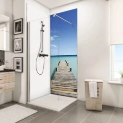 Schulte ExpressPlus Duschrückwand DecoDesign Foto Steg Malediven 210 X 90 Cm -Schulte 4060991036705 2053 7