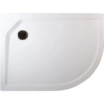 Schulte ExpressPlus Duschwanne Rund Extraflach Alpinweiß 75x90cm 1 Schulte ExpressPlus Duschwanne Rund Extraflach Alpinweiß 75x90cm