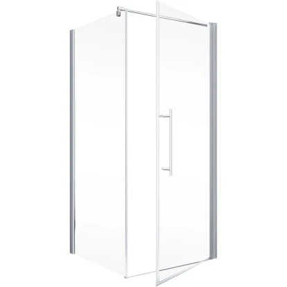 Schulte ExpressPlus Drehtür AlexaStyle2.0 Alunatur Hell 80x80x192cm 2 Schulte ExpressPlus Drehtür AlexaStyle2.0 Alunatur Hell 80x80x192cm – Bild 2