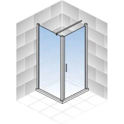 Schulte ExpressPlus Drehtür AlexaStyle2.0 Alunatur Hell 80x80x192cm 9 Schulte ExpressPlus Drehtür AlexaStyle2.0 Alunatur Hell 80x80x192cm -Schulte 4060991037528 2053 5