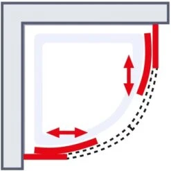 Schulte ExpressPlus Runddusche Kristall/Trend Inkl. Duschwanne 80x80cm 13 Schulte ExpressPlus Runddusche Kristall/Trend Inkl. Duschwanne 80x80cm -Schulte 4060991038143 2053 6