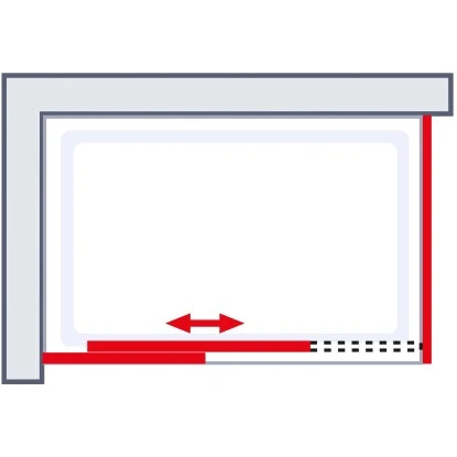 Schulte Seitenwand Für Schiebetür Kristall/Trend Chromoptik Grau Anthr. 200x90cm 6 Schulte Seitenwand Für Schiebetür Kristall/Trend Chromoptik Grau Anthr. 200x90cm – Bild 6