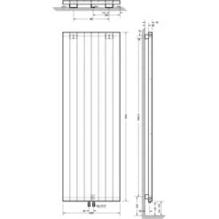 Schulte Design-Heizkörper New York 1.070 W Alpinweiß 5 Schulte Design-Heizkörper New York 1.070 W Alpinweiß -Schulte 4060991050695 2053 6