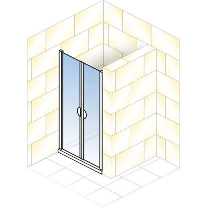 Schulte ExpressPlus Pendeltür Sunny In Nische 180x75cm Alu Natur 3 Schulte ExpressPlus Pendeltür Sunny In Nische 180x75cm Alu Natur – Bild 3