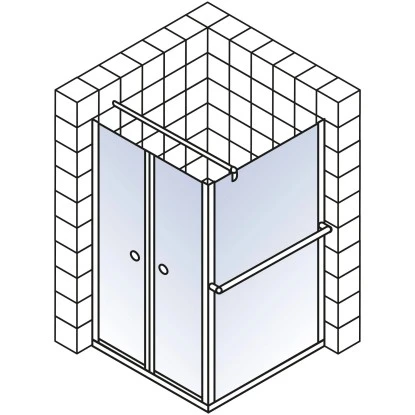 Schulte ExpressPlus Set Duschkabine Pendeltür Garant Mit Duschwanne 200x80cm 5 Schulte ExpressPlus Set Duschkabine Pendeltür Garant Mit Duschwanne 200x80cm – Bild 5