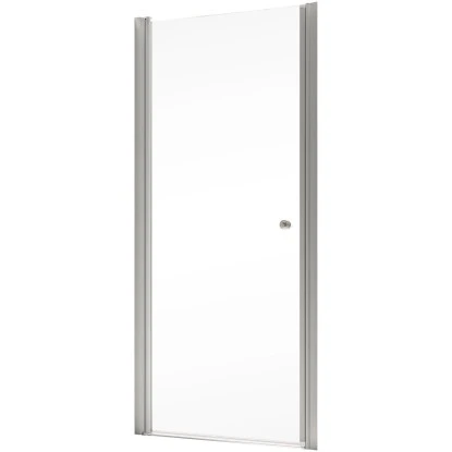 Schulte ExpressPlus Drehtür In Nische Garant Alu Natur Links 200x80cm 2 Schulte ExpressPlus Drehtür In Nische Garant Alu Natur Links 200x80cm – Bild 2