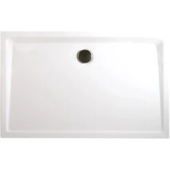 Schulte ExpressPlus Duschwanne Eckig Extra-flach Mineralguss Asym. 90x120cm