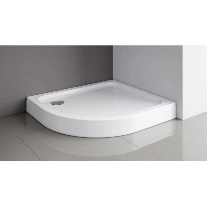 Schulte ExpressPlus Duschwanne Rund Flach Sanitäracryl 90x90cm 2 Schulte ExpressPlus Duschwanne Rund Flach Sanitäracryl 90x90cm – Bild 2