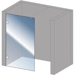 Schulte Alexa Style 2.0 Duschwand Walk In Loft 2-teilig BlackStyle 120 X 200cm 9 Schulte Alexa Style 2.0 Duschwand Walk In Loft 2-teilig BlackStyle 120 X 200cm -Schulte 4060991056758 2053 7