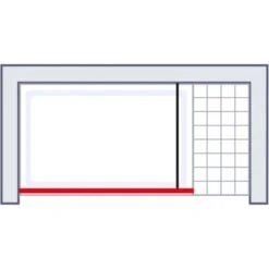 Schulte Alexa Style 2.0 Duschwand Walk In BlackStyle Atelier 1 Dekor 90 X 200cm -Schulte 4060991056772 2053 6