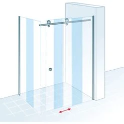 Schulte ExpressPlus Set Duschkabine Mit Duschwanne MasterClass Rechts 200x120cm -Schulte 4060991056918 2053 5 1