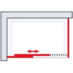 Schulte ExpressPlus Set Duschkabine Mit Duschwanne MasterClass Rechts 200x120cm -Schulte 4060991056918 2053 6