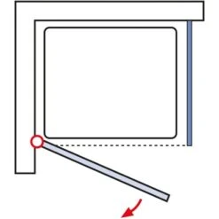 Schulte ExpressPlus Set Duschkabine Mit Drehtür AlexaStyle2.0 Mit DW 192x80cm -Schulte 4060991057038 2053 6