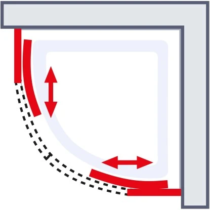 Schulte ExpressPlus Wellnesskabine Rhodos Mit Schiebetür Alu Natur 225x85x85cm 3 Schulte ExpressPlus Wellnesskabine Rhodos Mit Schiebetür Alu Natur 225x85x85cm – Bild 3