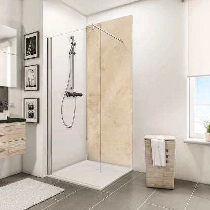 Schulte DecoDesign Duschrückwand Hochglanz Stein Kalkstein-Hell 100 X 255 Cm 1 Schulte DecoDesign Duschrückwand Hochglanz Stein Kalkstein-Hell 100 X 255 Cm