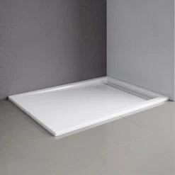 Schulte Duschwanne Rechteck Mit Rinne 90 Cm X 140 Cm Alpinweiß